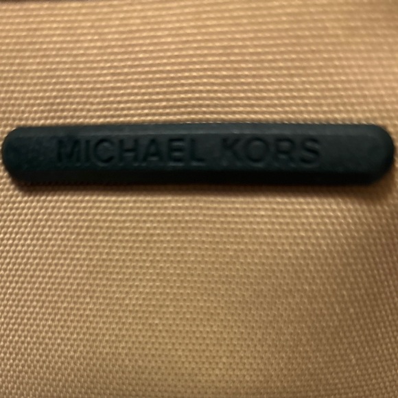 RESERVED Michael Kors Jodie Rare Racing Green Logo Jacquard Tote MSRP $348 NWT - Picture 7 of 7